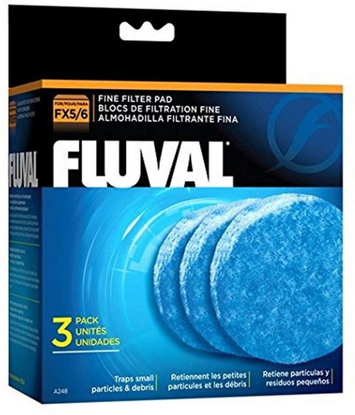 Fluval Bio-Foam Voorfilter schuim voor FX4, FX5 en FX6 Fluval, set van 3 Fluval Bio-Foam Voorfilter schuim voor FX4, FX5 en FX6 Fluval, set van 3